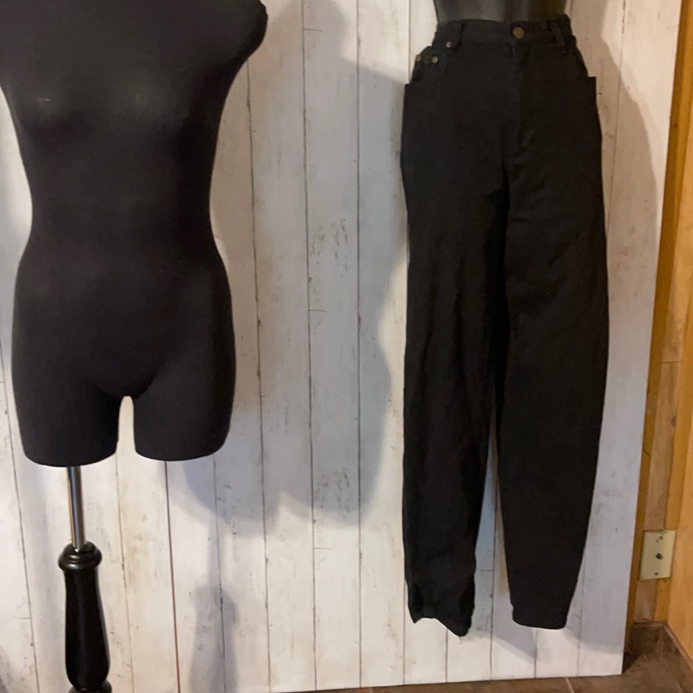 Plus Size Liz Wear 16w Black Jeans